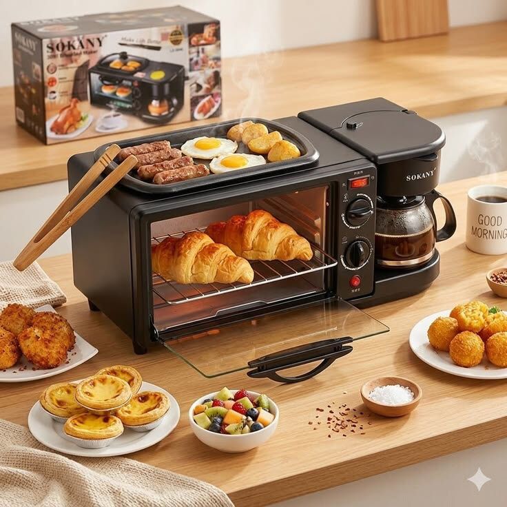 3-in-1 Breakfast Machine