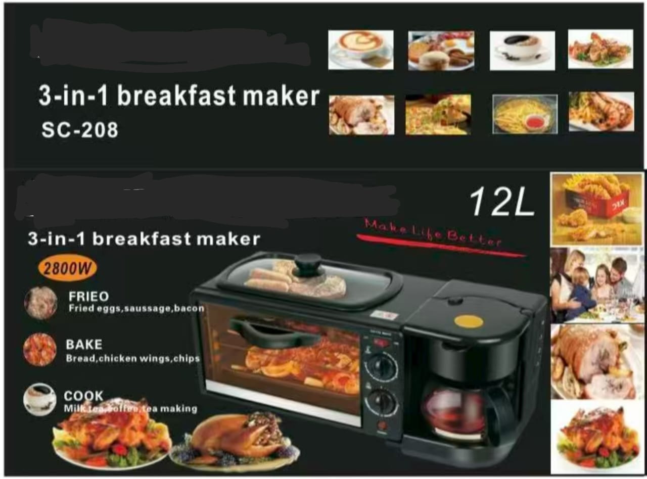 3-in-1 Breakfast Machine